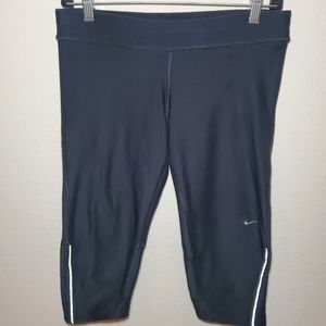 Womens Nike Running Filament 3/4 Capri Leggings M